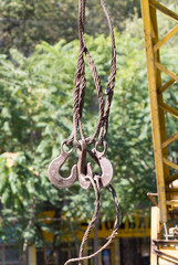 Obraz premium crane hook load