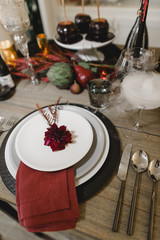 Halloween Table Setting