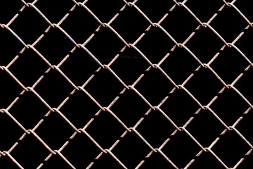 abstract background, chain-link fencing