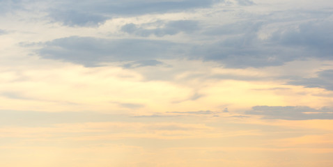 Sunset Sky Background