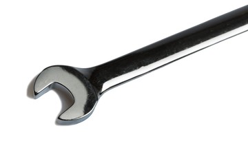 Closeup of Wrench Open-End Part