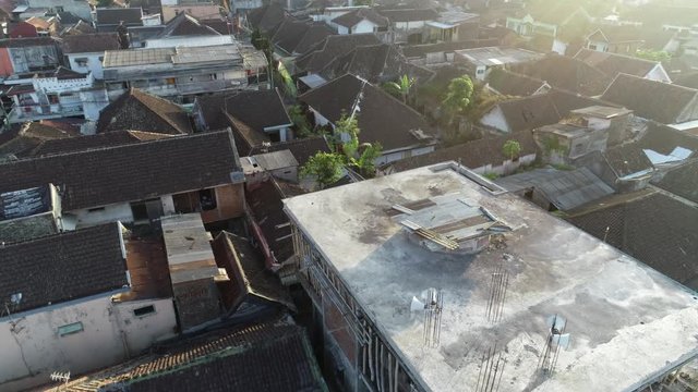 Aerial of Malang, Indonesia