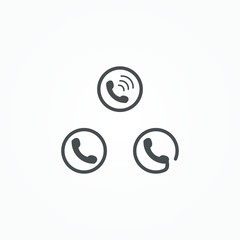 communication icon and logo design