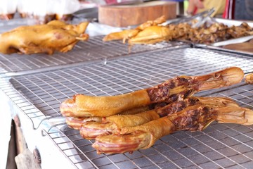 pot-stewed duck in street food