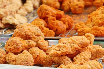 Fried chicken at street food