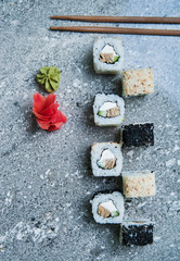 Japanese rolls.

