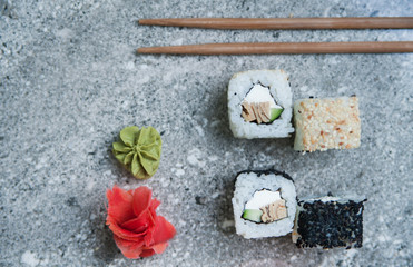 Japanese rolls.
