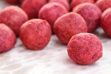 fried sweet potato at street food