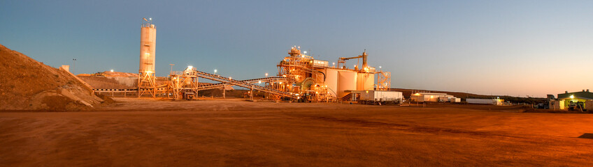 Fototapeta premium Mining Plant