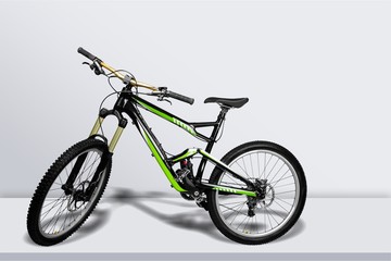 Fototapeta premium Mountain Terrain Bike - Isolated