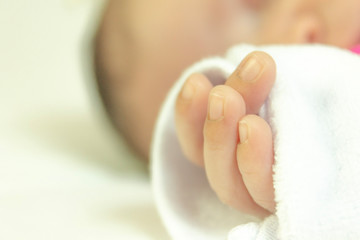 Mão newborn