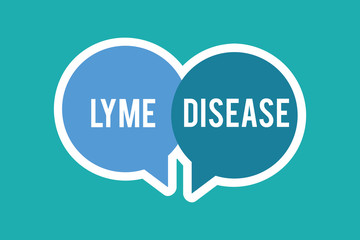 Conceptual hand writing showing Lyme Disease. Business photo text Form of arthritis caused by bacteria that are spread by ticks.