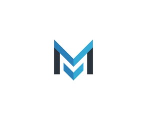 M logo