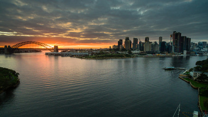 Fototapeta premium ariel photo sydney