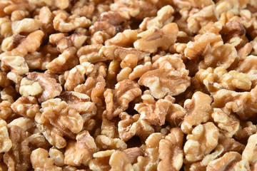 Fresh Walnuts Closeup