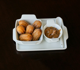 Churros with sugar