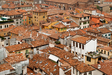Fototapeta na wymiar Verona Old Town Terracotta