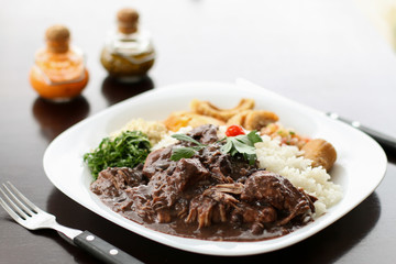 Feijoada, the Brazilian cuisine tradition