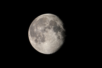 Moon detail as background