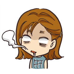 ショック
放心
女の子