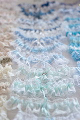 Blue garter
