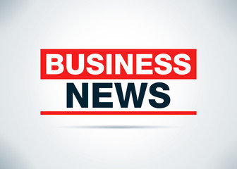 Business News Abstract Flat Background Design Illustration