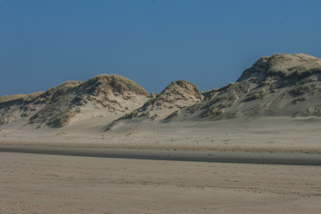 Dünen am Strand der holländischen Nordsee