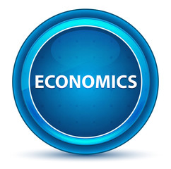 Economics Eyeball Blue Round Button