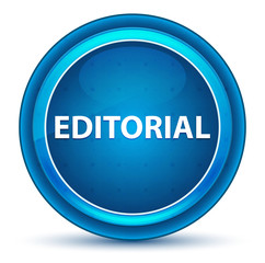 Editorial Eyeball Blue Round Button