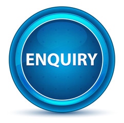 Enquiry Eyeball Blue Round Button