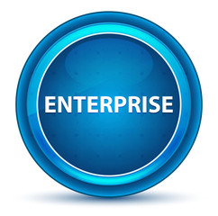 Enterprise Eyeball Blue Round Button