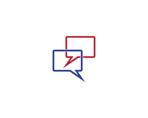 speech bubble icon vector