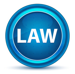 Law Eyeball Blue Round Button