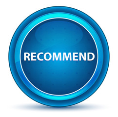 Recommend Eyeball Blue Round Button