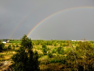 Podwójna tęcza © Diana