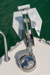 Close up of boat anchor © Philipimage