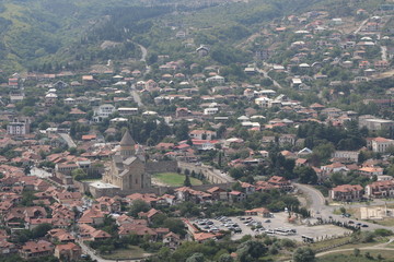 Fototapeta premium Old town Mtskheta in Georgia