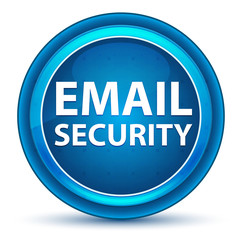 Email Security Eyeball Blue Round Button
