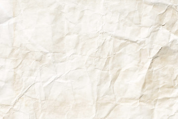 Crumpled old brown paper texture