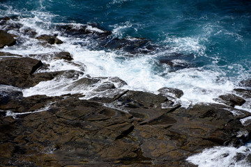 Cliffs and water at Cape Patton, The Great Ocean Road