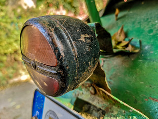 Hinterbeleuchtung vom Traktor