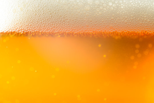IPA Craft Beer bubbles background texture