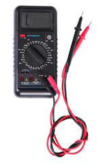 Multimeter with test leads