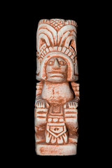Fototapeta na wymiar Mayan statue