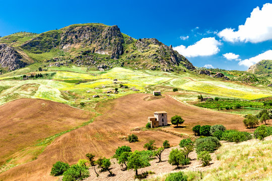 Sant&rsquo;Angelo Muxaro in der Provinz Agrigent