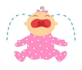 Младенец плачет