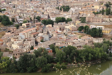 Fototapeta na wymiar Vistas de Toledo 