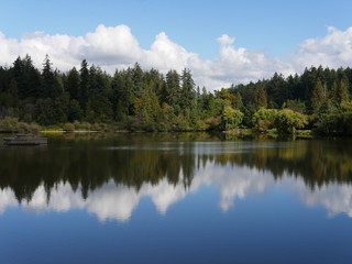 Fototapeta na wymiar Lost Lagoon in Vancouver