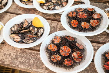 Cozze e ricci