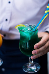 food dish sushi cocktails